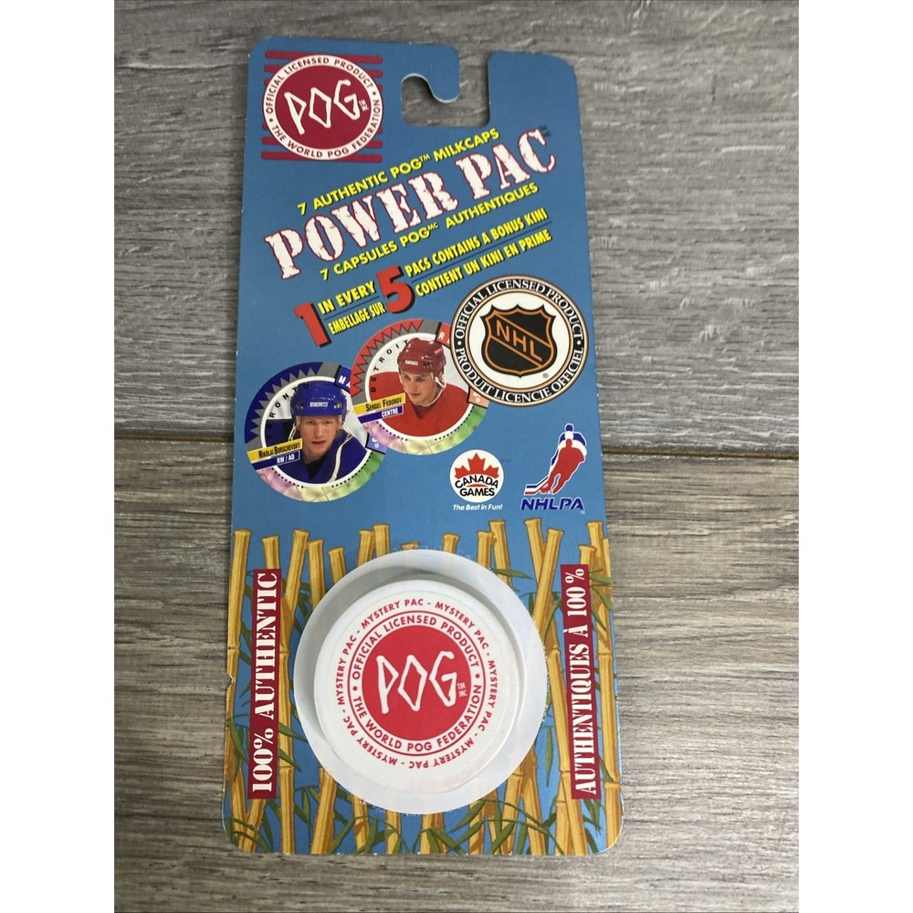 VTG 1994 POG NHL Power Pac NEW Official 100% Authentic Sealed Pack POGS‎ NEW